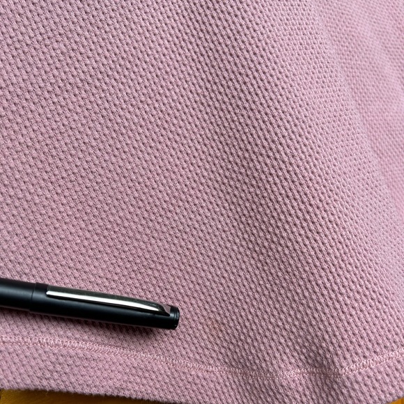 Free People Victorian High Collar Lace and Mesh Dusty Rose Long Sleeve Shirt - Picture 7 of 7